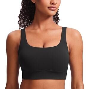 CRZ YOGA Butterluxe U Back Longline Sports Bras for Women- size XL- NEW